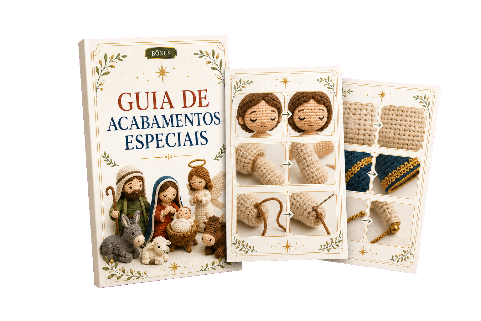 Guia de Acabamentos Especiais com páginas internas
