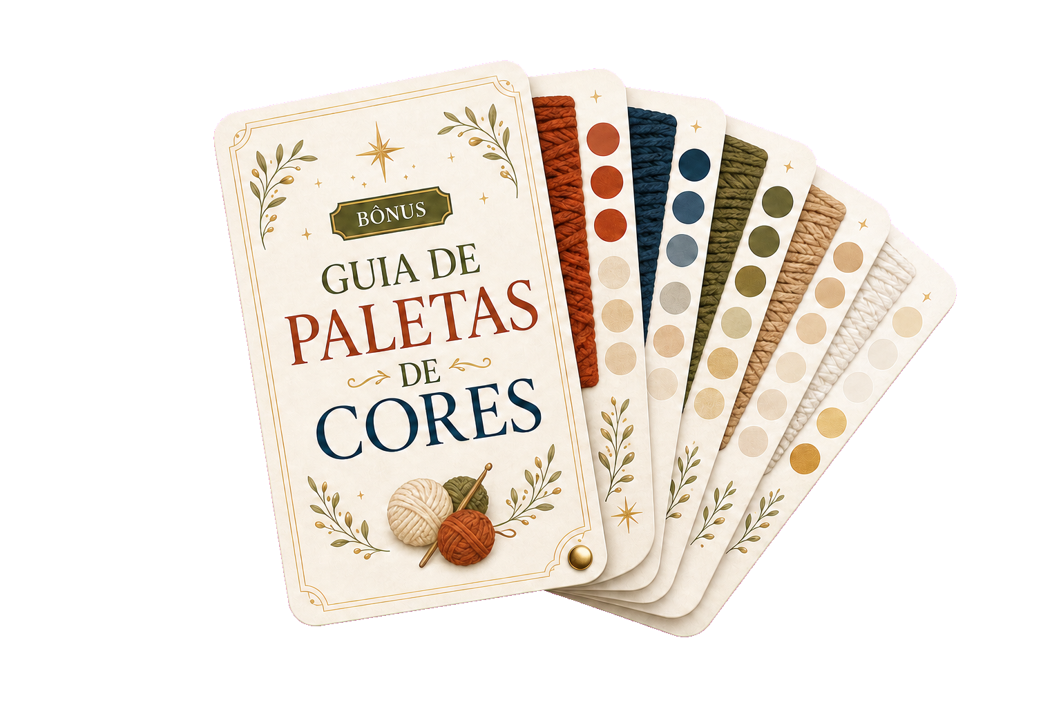 Leque Guia de Paletas de Cores